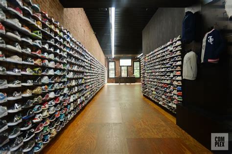 complex sneaker store location.